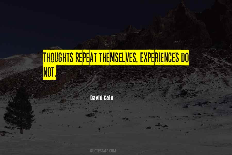 Quotes About Experiences #1823687