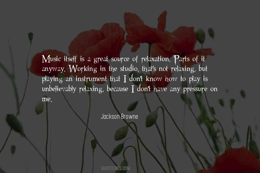 Quotes About Playing An Instrument #1468777