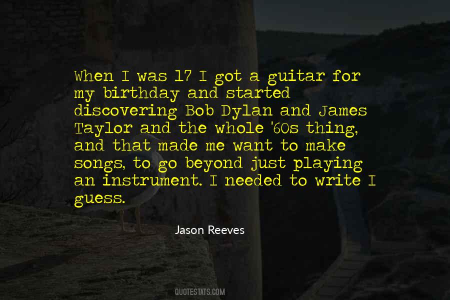 Quotes About Playing An Instrument #231296