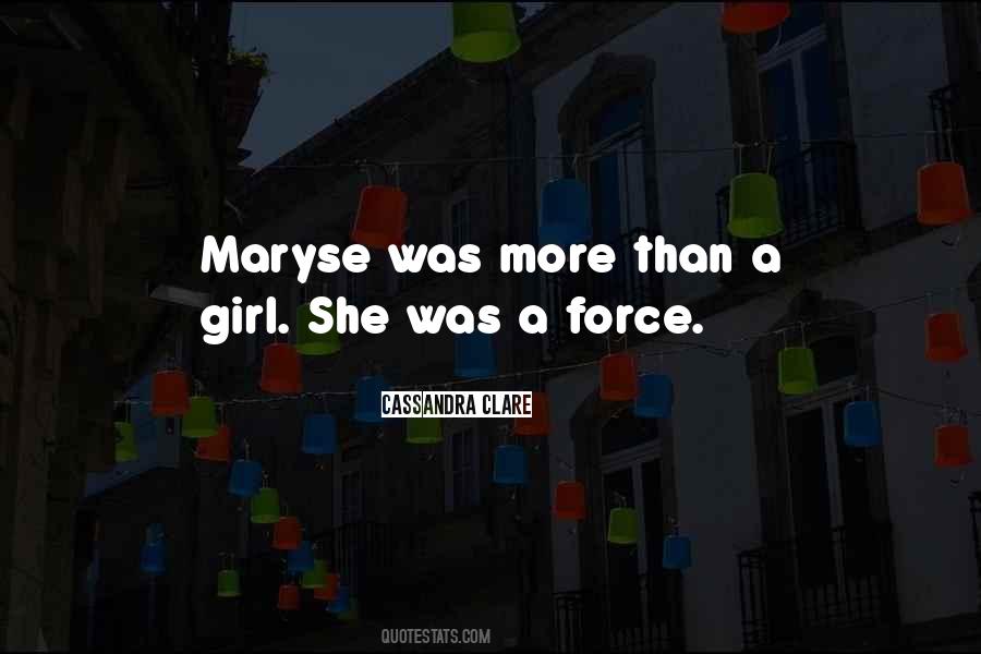 Maryse's Quotes #1285235
