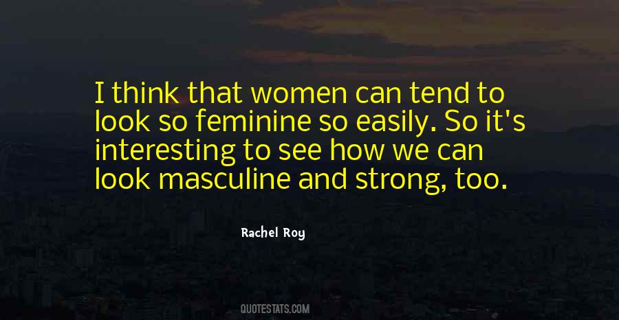 Masculine's Quotes #1323394