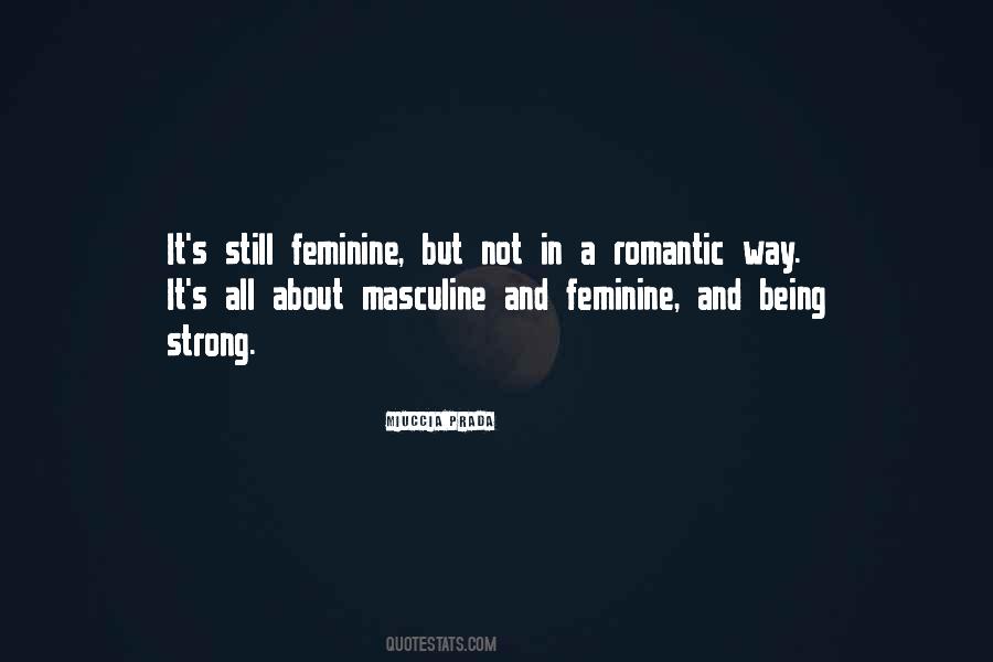Masculine's Quotes #304759