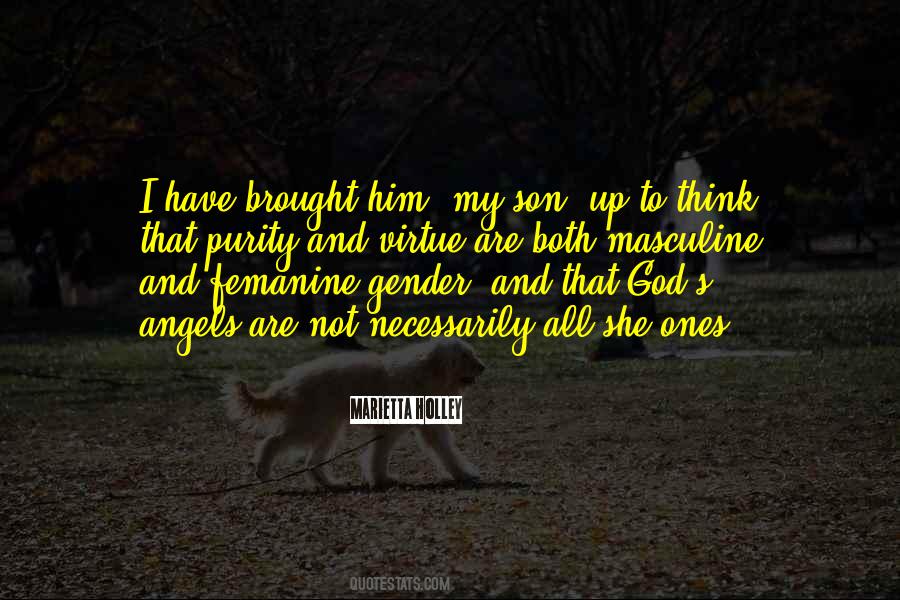 Masculine's Quotes #85614