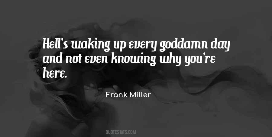 Quotes About Not Waking Up #76429