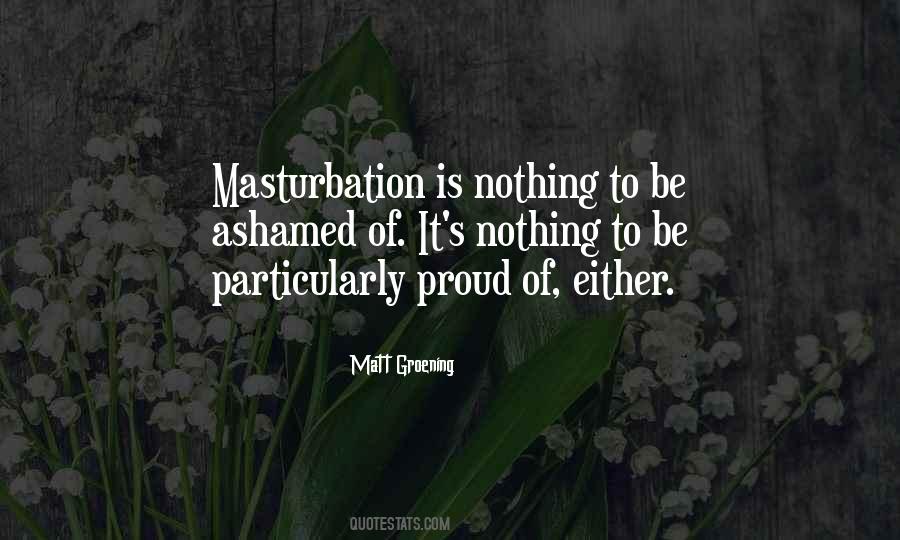 Masturbation's Quotes #1801274