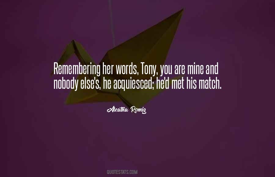 Match'd Quotes #1212556