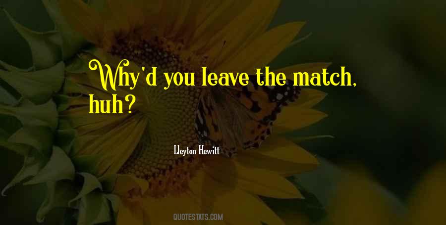 Match'd Quotes #509569