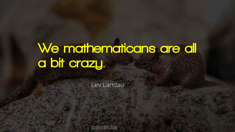 Mathematicans Quotes #68136