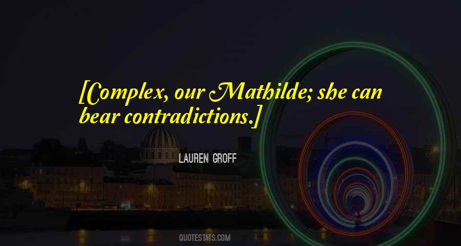 Mathilde Quotes #700827
