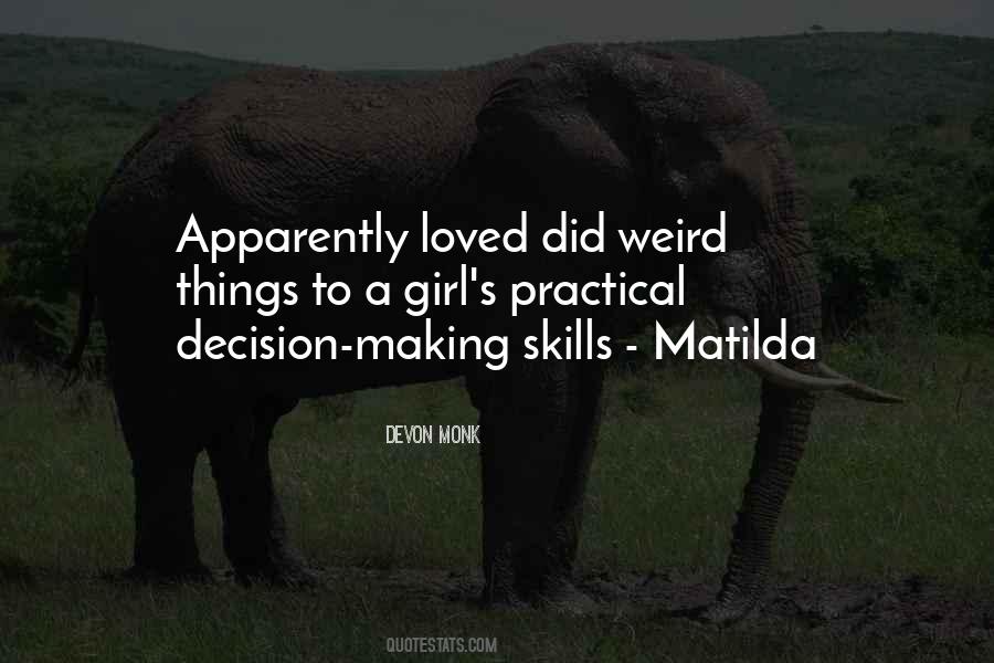 Matilda's Quotes #1745197