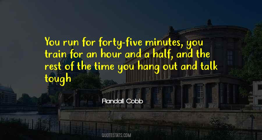 Quotes About Time Running Out #528375