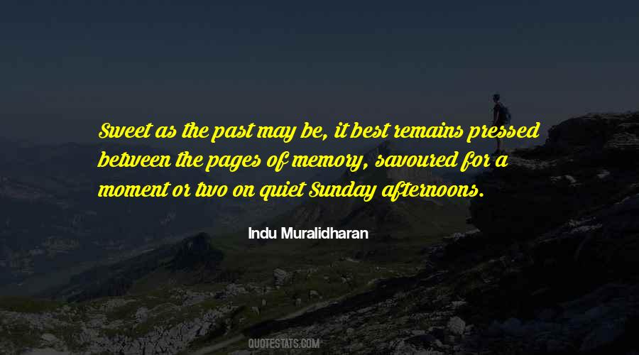 Quotes About Memory Of The Past #391408