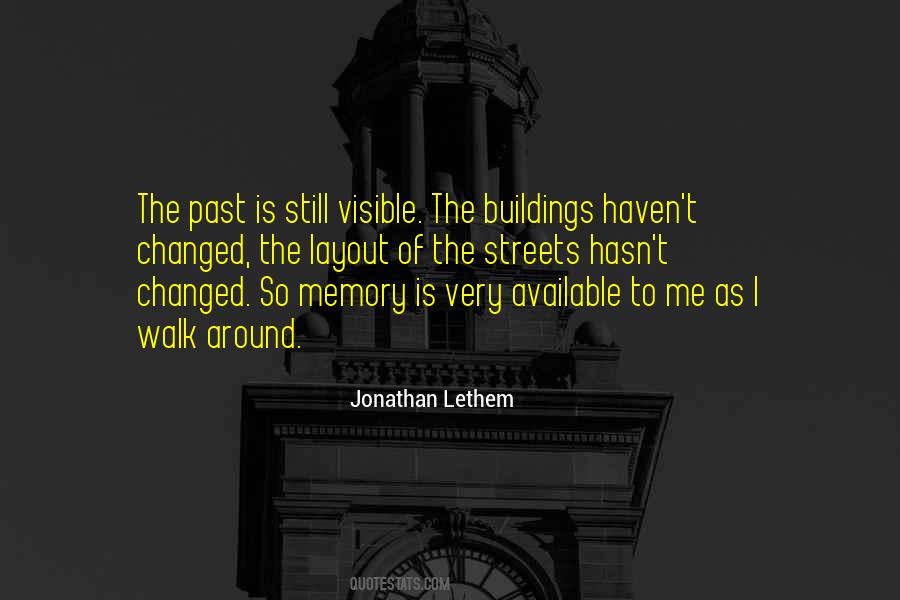 Quotes About Memory Of The Past #89530