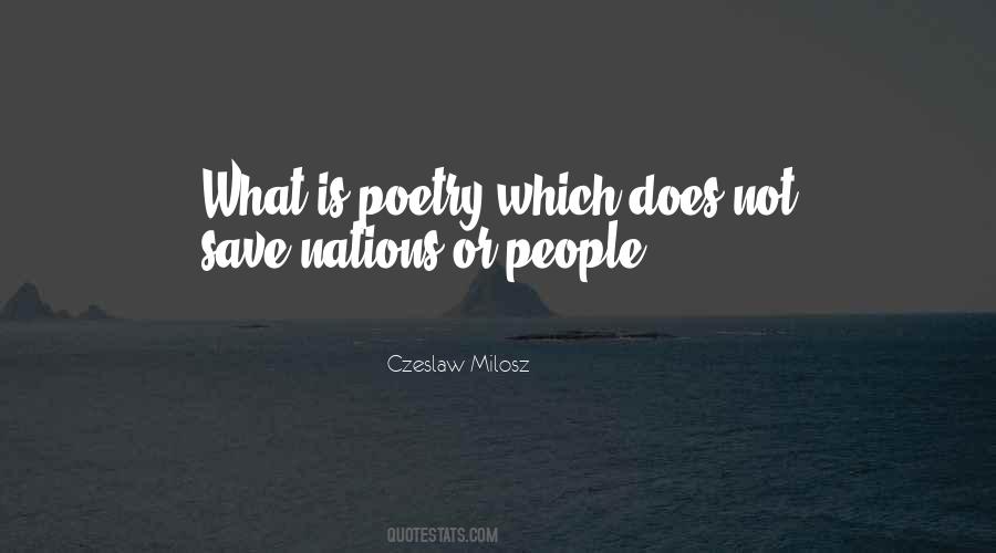 Quotes About What Is Poetry #16417