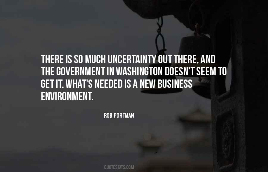 Quotes About The Business Environment #906146