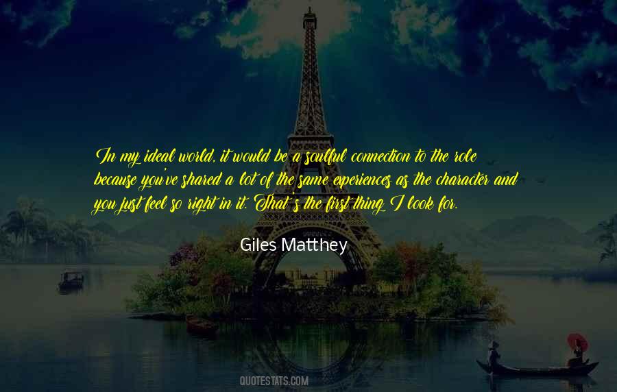 Matthey Quotes #1465695