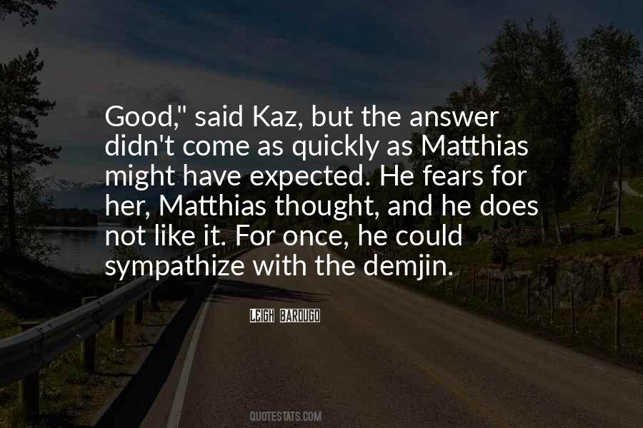 Matthias's Quotes #813965