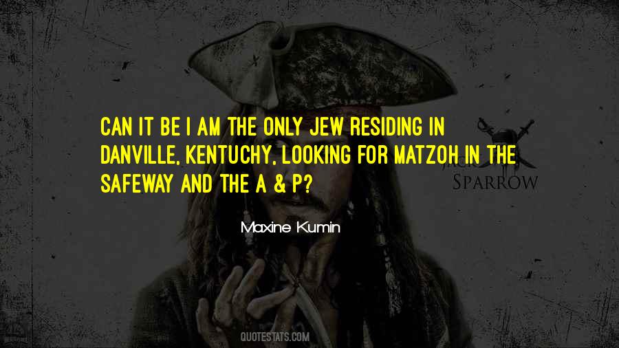 Matzoh Quotes #1869981