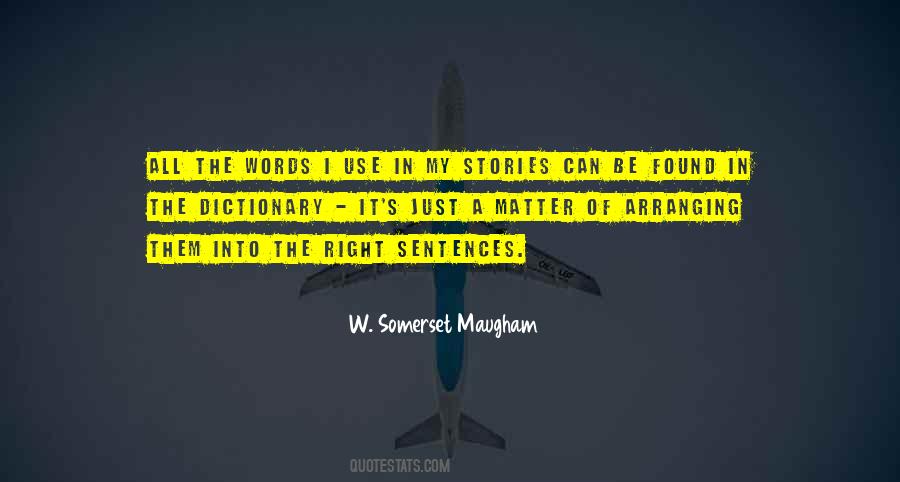 Maugham's Quotes #1167149