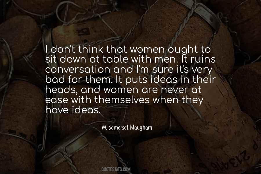 Maugham's Quotes #1557346