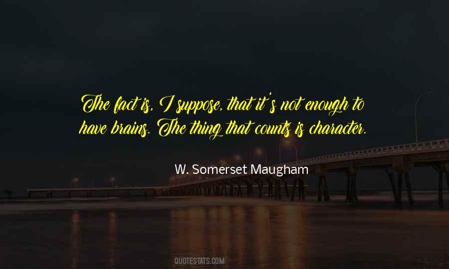 Maugham's Quotes #828597