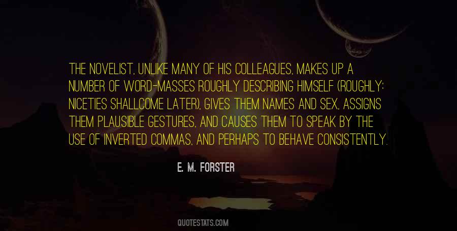 Quotes About Forster #21280