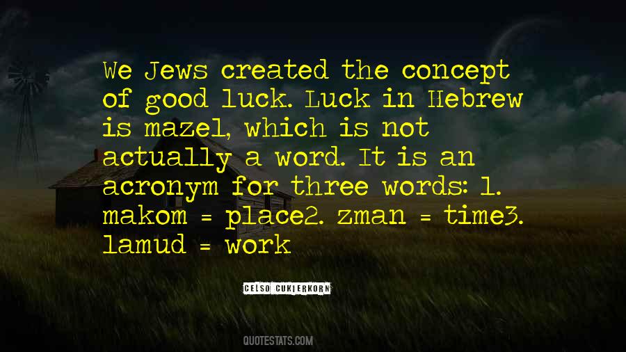 Mazel Quotes #952262