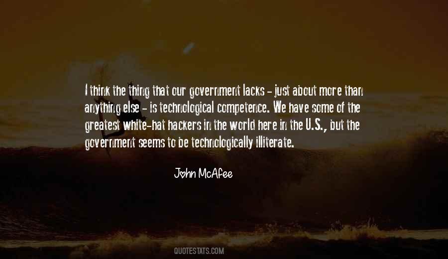 Mcafee's Quotes #198152