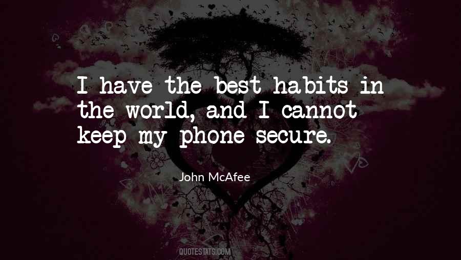 Mcafee's Quotes #519808