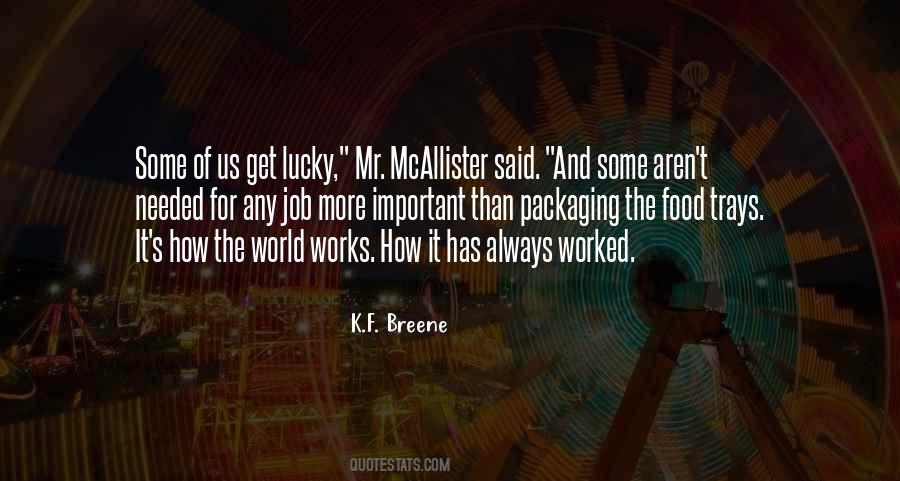 Mcallister Quotes #559561