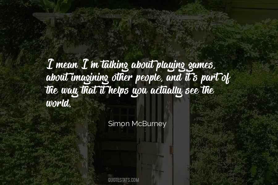 Mcburney's Quotes #100709