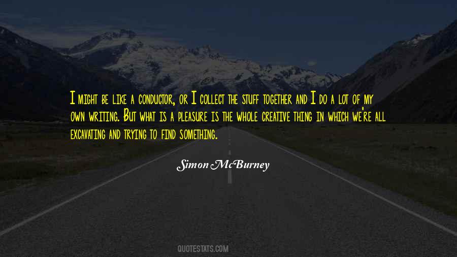 Mcburney's Quotes #22938