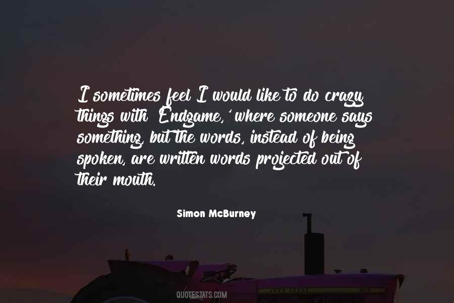 Mcburney's Quotes #44291