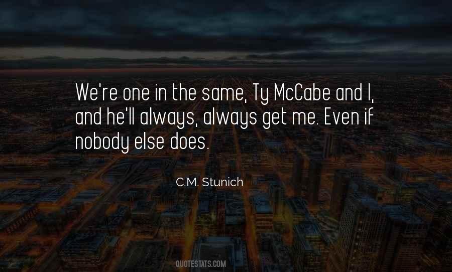 Mccabe's Quotes #292704