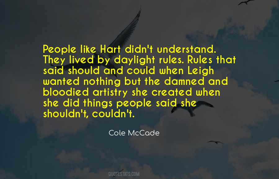 Mccade Quotes #1047896