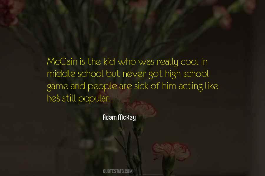 Mccain's Quotes #946455