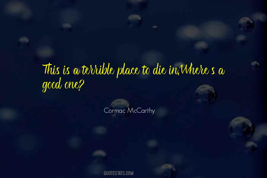 Mccarthy's Quotes #416341