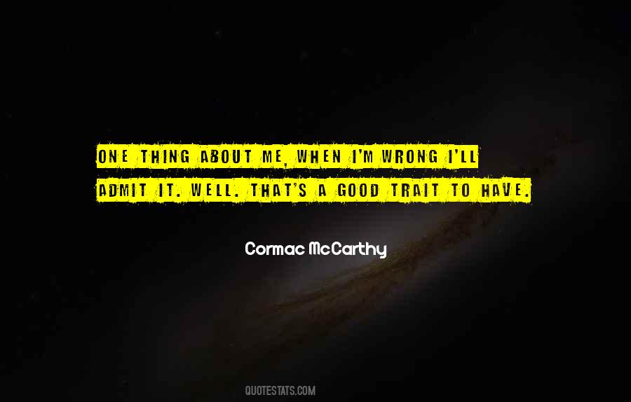 Mccarthy's Quotes #440549