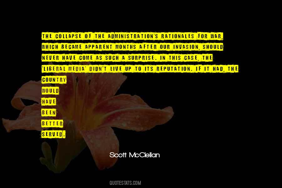 Mcclellan's Quotes #1228108
