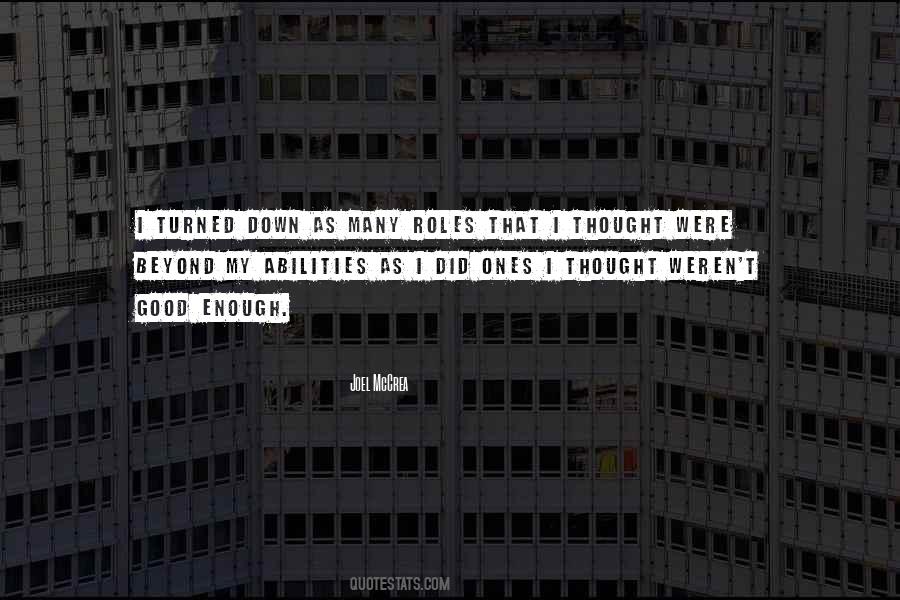 Mccrea Quotes #819910