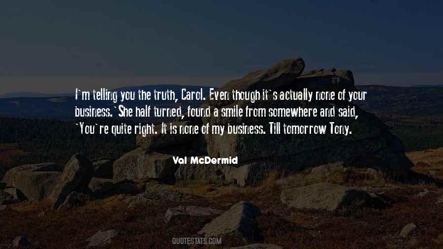 Mcdermid's Quotes #873031