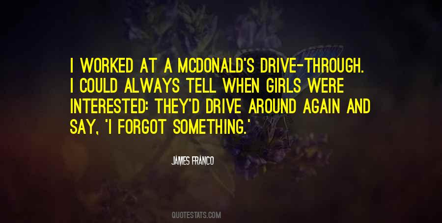 Mcdonalds's Quotes #1101218