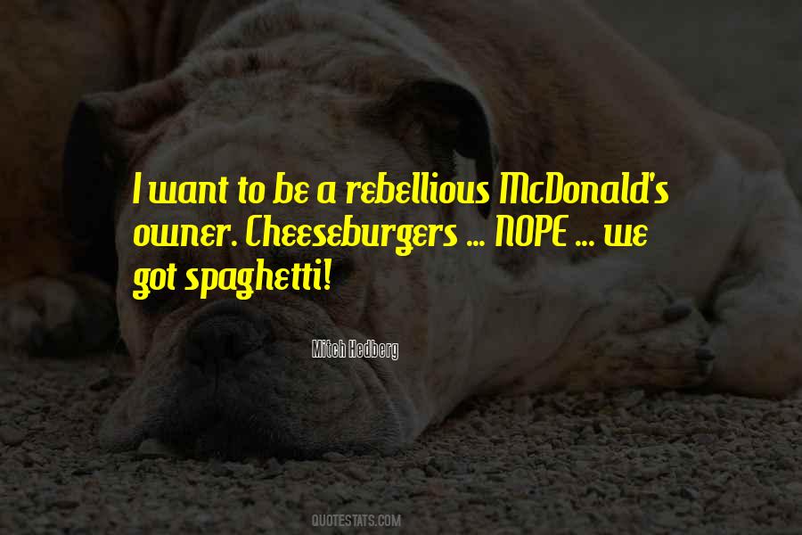 Mcdonalds's Quotes #1316816