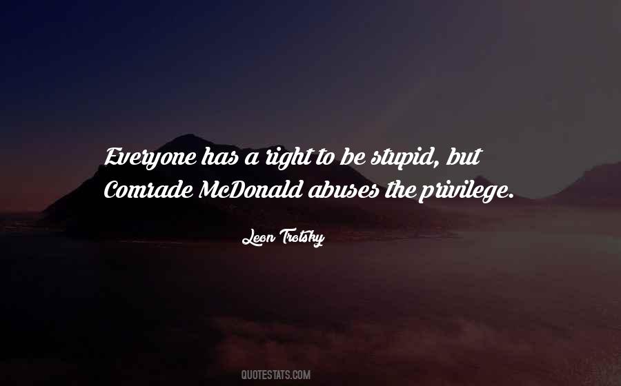 Mcdonalds's Quotes #132963