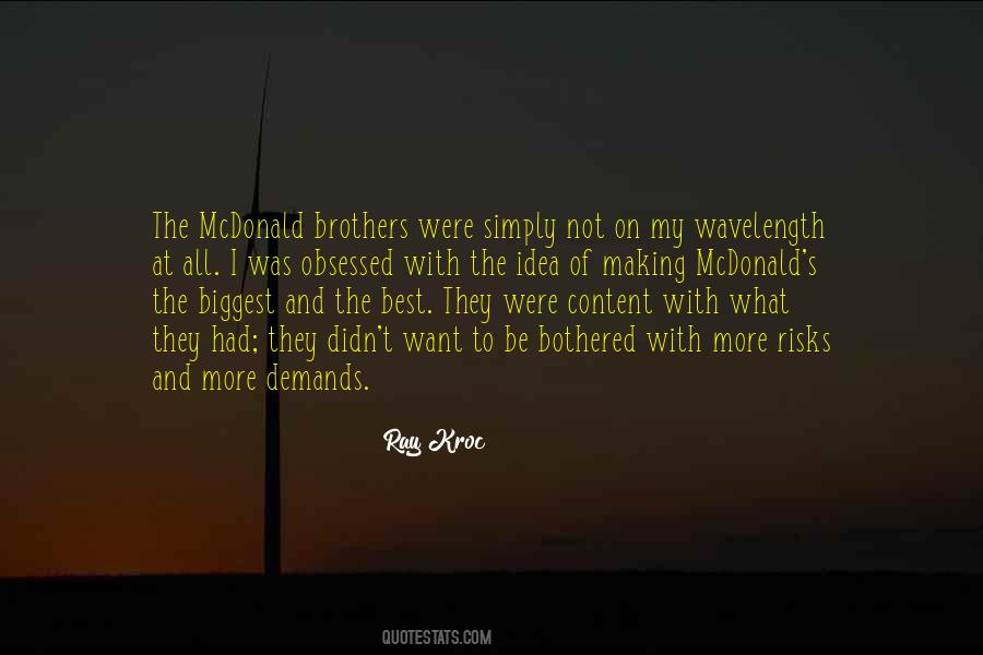 Mcdonalds's Quotes #253034