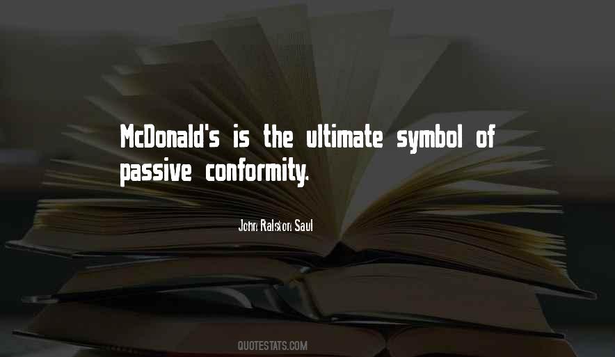 Mcdonalds's Quotes #335465