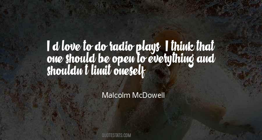 Mcdowell Quotes #169552