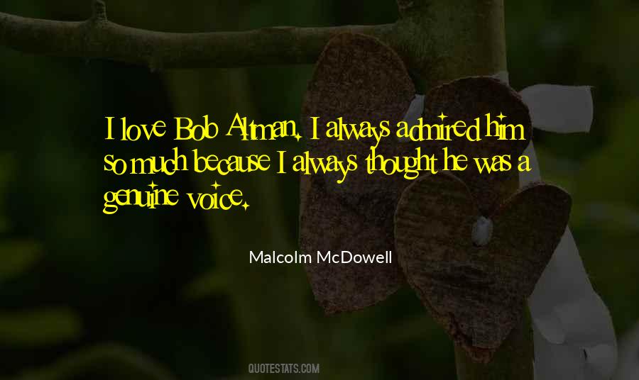 Mcdowell Quotes #241923