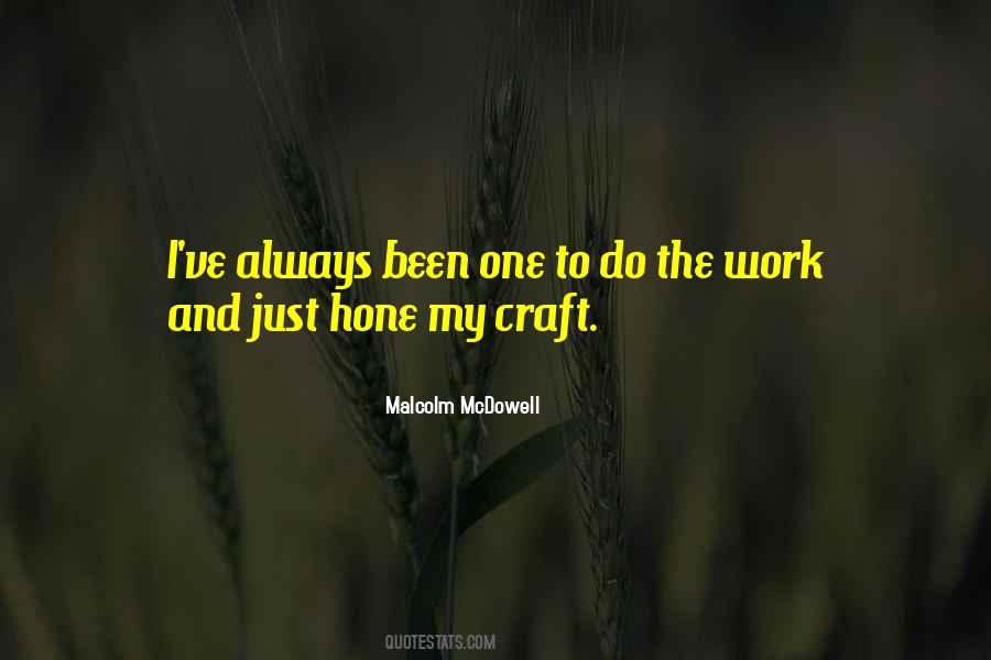 Mcdowell Quotes #495925