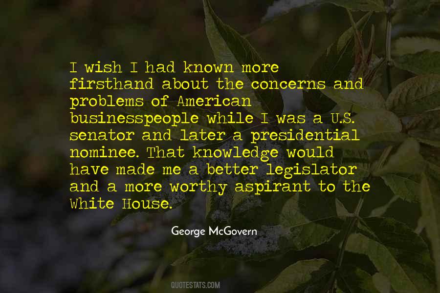 Mcgovern's Quotes #1304331